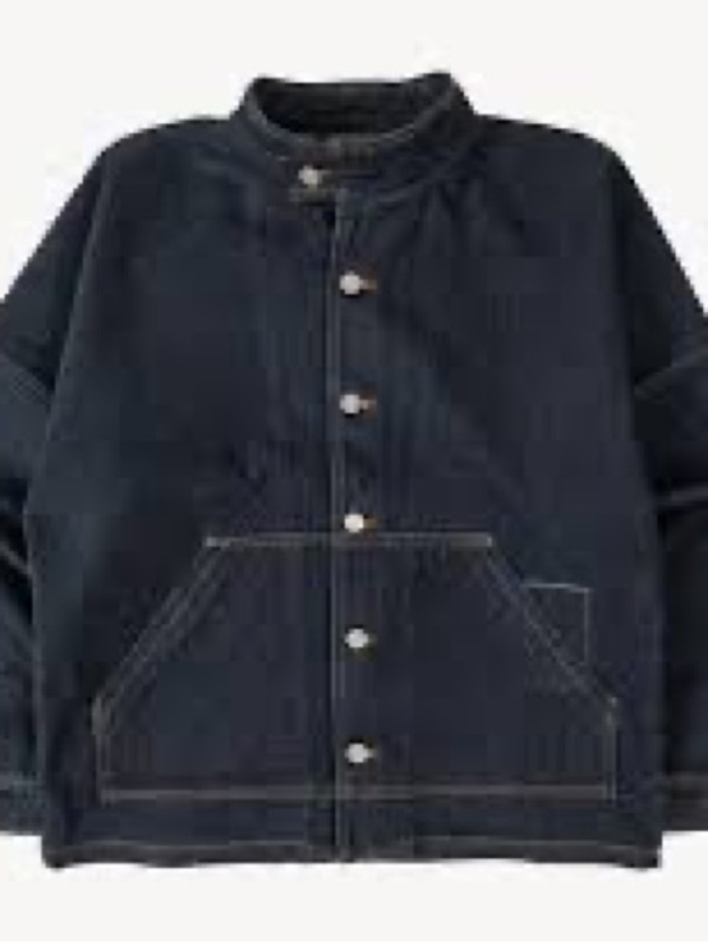 BRUT Paris 100% Cotton Denim Chore Jacket Workwear Utility Jacket